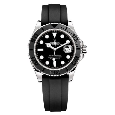 rolex yacht master 1 rubber strap|rolex yacht master rubber band.